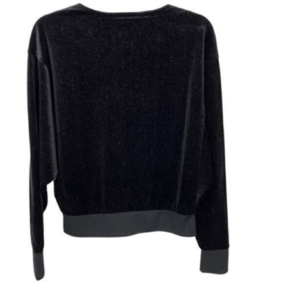 Juicy Couture full zip Jacket 001 black tie size Small New with tags - Picture 2 of 9